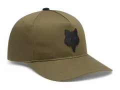 Fox Racing "Fox Head Subframe Snapback" Cap - Olive Green Fox Racing "Fox Head Subframe Snapback" Cap - Olive Green