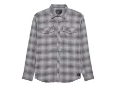 Fox Racing "Survivalist Stretch Flannel" Hemd - Light Grey Fox Racing "Survivalist Stretch Flannel" Hemd - Light Grey