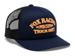 Fox Racing "Trick Mesh Trucker" Cap - Midnight Fox Racing "Trick Mesh Trucker" Cap - Midnight