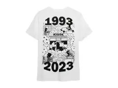 FreedomBMX X Karambolage "30 Years" T-Shirt - White FreedomBMX X Karambolage "30 Years" T-Shirt - White