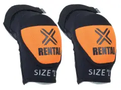 FUSE "Alpha Rental" Elbow Pads - Black/Orange FUSE "Alpha Rental" Elbow Pads - Black/Orange