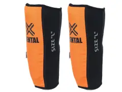 FUSE "Alpha Rental" Shinguards - Black/Orange FUSE "Alpha Rental" Shinguards - Black/Orange