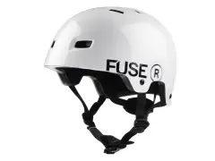 FUSE "Beta" BMX Helmet - Glossy White FUSE "Beta" BMX Helmet - Glossy White