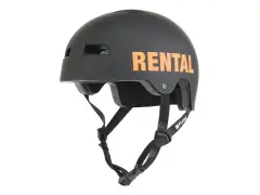 FUSE "Alpha Rental" BMX Helmet - Black/Orange FUSE "Alpha Rental" BMX Helmet - Black/Orange