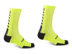 Giro "HRC+ Merino Wool" Socken - Bright Lime/Black Giro "HRC+ Merino Wool" Socken - Bright Lime/Black