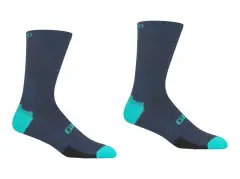 Giro "HRC Team" Socken - Phantom Blue/Screaming Teal Giro "HRC Team" Socken - Phantom Blue/Screaming Teal