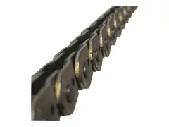 Gusset "Slink" Half Link Chain - 1/2" x 1/8" Gusset "Slink" Half Link Chain - 1/2" x 1/8"