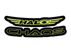 Halo "Chaos" MTB Felgenaufkleber Set Halo "Chaos" MTB Felgenaufkleber Set