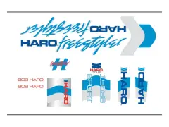 Haro Bikes “1985 Sport” Sticker Set Haro Bikes “1985 Sport” Sticker Set