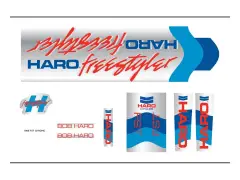 Haro Bikes "1986 FST" Sticker Set Haro Bikes "1986 FST" Sticker Set