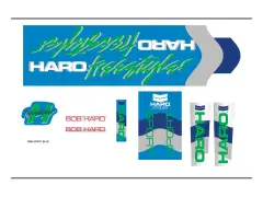 Haro Bikes “1986 Sport” Sticker Set Haro Bikes “1986 Sport” Sticker Set