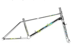 Haro Bikes "Lineage Ground Master" BMX Frame + Fork Set - Chrome Haro Bikes "Lineage Ground Master" BMX Frame + Fork Set - Chrome
