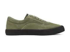 Higher "Crypt Suede" Shoes - Olive/Black Higher "Crypt Suede" Shoes - Olive/Black