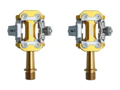 HT Components "M2 Click" MTB Pedals - Titan HT Components "M2 Click" MTB Pedals - Titan