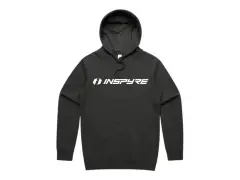 Inspyre Bicycles "Corporate Sweat" Hooded Pullover - Coal Inspyre Bicycles "Corporate Sweat" Hooded Pullover - Coal