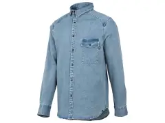 iXS "Carve Digger Organic Denim" Hemd - Blue iXS "Carve Digger Organic Denim" Hemd - Blue