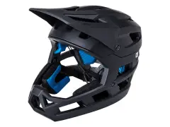 Kali Protectives "DH Invader" Fullface Helmet - Solid Matte Black Kali Protectives "DH Invader" Fullface Helmet - Solid Matte Black