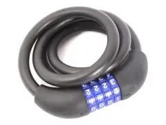 KHE Bikes "Prism 4 Fix" Spiral Cable Lock - 12 mm x 100 cm KHE Bikes "Prism 4 Fix" Spiral Cable Lock - 12 mm x 100 cm