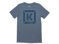 Kink Bikes "Represent" T-Shirt - Steel Blue Kink Bikes "Represent" T-Shirt - Steel Blue