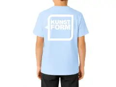 kunstform "Back Logo v2 Kids" T-Shirt - Limited Light Blue (Kids) kunstform "Back Logo v2 Kids" T-Shirt - Limited Light Blue (Kids)