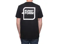 kunstform "Back Logo v2" T-Shirt - Black kunstform "Back Logo v2" T-Shirt - Black
