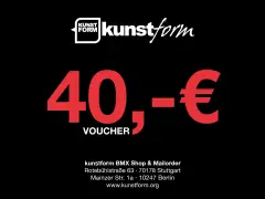 kunstform BMX Shop 40€ Voucher kunstform BMX Shop 40€ Voucher