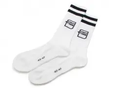 kunstform "Logo" Socks - White kunstform "Logo" Socks - White
