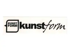 kunstform "Script Logo Plotter" Sticker kunstform "Script Logo Plotter" Sticker