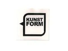 kunstform "Speech Bubble Logo Plotter" Sticker kunstform "Speech Bubble Logo Plotter" Sticker