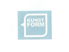 kunstform "Speech Bubble Logo Plotter" Sticker kunstform "Speech Bubble Logo Plotter" Sticker