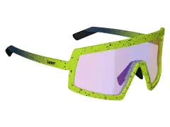 Leatt "MadViz One" Sunglasses - Iriz Fuchsia Lens / Yellow Leatt "MadViz One" Sunglasses - Iriz Fuchsia Lens / Yellow