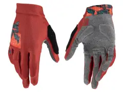 Leatt "MTB 1.0 Padded Palm" Gloves - Lava Leatt "MTB 1.0 Padded Palm" Gloves - Lava