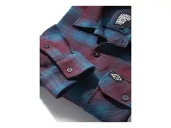 Loose Riders "Woodland Flannel" Hemd - Red/Blue Loose Riders "Woodland Flannel" Hemd - Red/Blue