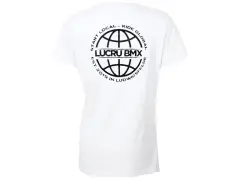 LucruBMX "Global Woman" T-Shirt - White LucruBMX "Global Woman" T-Shirt - White