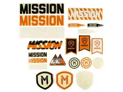 Mission BMX Stickerset Mission BMX Stickerset