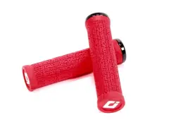 ODI X Stay Strong "Reactiv Flangeless" Lock-On Grips ODI X Stay Strong "Reactiv Flangeless" Lock-On Grips