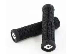 ODI X Stay Strong "Reactiv Flangeless" Lock-On Grips ODI X Stay Strong "Reactiv Flangeless" Lock-On Grips