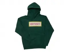 Odyssey BMX "Mosaic" Hooded Pullover - Green Odyssey BMX "Mosaic" Hooded Pullover - Green