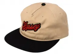 Odyssey BMX "Slugger" Snapback Kappe - Black/Khaki Odyssey BMX "Slugger" Snapback Kappe - Black/Khaki