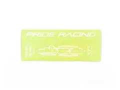 Pride Racing "Sticker Full Pack 373" Stickerset - White, 7" / 7.5" Pride Racing "Sticker Full Pack 373" Stickerset - White, 7" / 7.5"