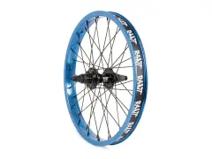 Rant BMX "Squad X Party On V2" Cassette Rear Wheel - 18 Inch Rant BMX "Squad X Party On V2" Cassette Rear Wheel - 18 Inch
