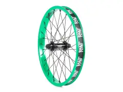 Rant BMX "Squad 18 X Party On V2" Front Wheel - 18 Inch Rant BMX "Squad 18 X Party On V2" Front Wheel - 18 Inch