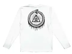 Relic BMX "Ouroboros" Longsleeve - White Relic BMX "Ouroboros" Longsleeve - White