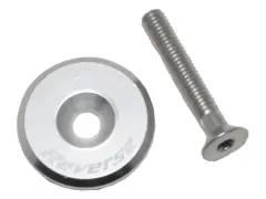 Reverse Components "Aluminum" Steuersatzkappe + Schraube Reverse Components "Aluminum" Steuersatzkappe + Schraube