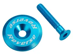 Reverse Components "Aluminum" Steuersatzkappe + Schraube Reverse Components "Aluminum" Steuersatzkappe + Schraube