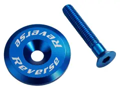 Reverse Components "Aluminum" Steuersatzkappe + Schraube Reverse Components "Aluminum" Steuersatzkappe + Schraube