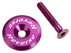 Reverse Components "Aluminum" Steuersatzkappe + Schraube Reverse Components "Aluminum" Steuersatzkappe + Schraube