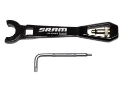 Rockshox "Vivid" Spanner Wrench with Air Valve Tool Rockshox "Vivid" Spanner Wrench with Air Valve Tool