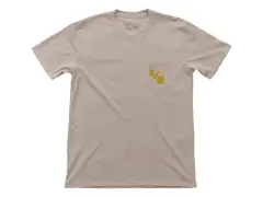 S&M Bikes "Bolt Pocket" T-Shirt - Beige S&M Bikes "Bolt Pocket" T-Shirt - Beige