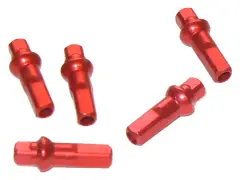 Sapim "Double Square Polyax Alu Secure Lock" Spoke Nipple Sapim "Double Square Polyax Alu Secure Lock" Spoke Nipple